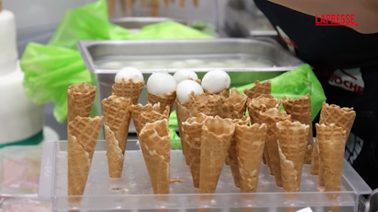 napoli cono mozzarella contro