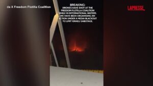 Malta, nave umanitaria per Gaza colpita da drone accusa Israele