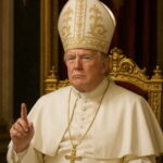Usa, Trump vestito da Papa sui social: il fotomontaggio della Casa Bianca