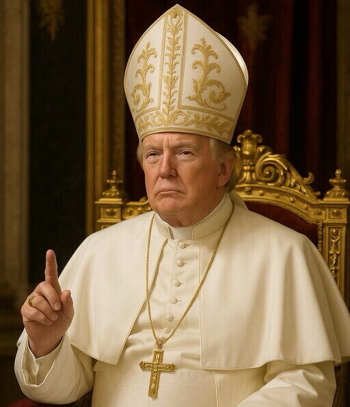 Usa, Trump vestito da papa sui social: il fotomontaggio della Casa Bianca Usa, Trump vestito da papa sui social: il fotomontaggio della Casa Bianca