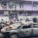 Ucraina, le immagini delle zone di Kiev colpite dai droni russi