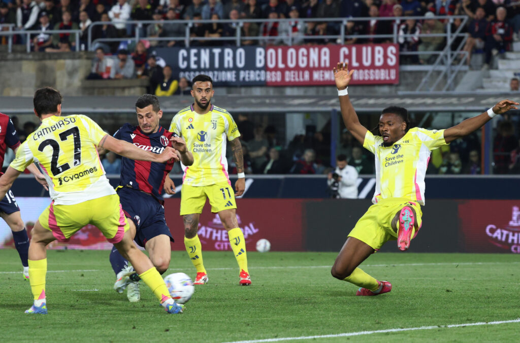 Bologna Juventus 1 1, Freuler risponde a Thuram Bologna Juventus 1 1, Freuler risponde a Thuram