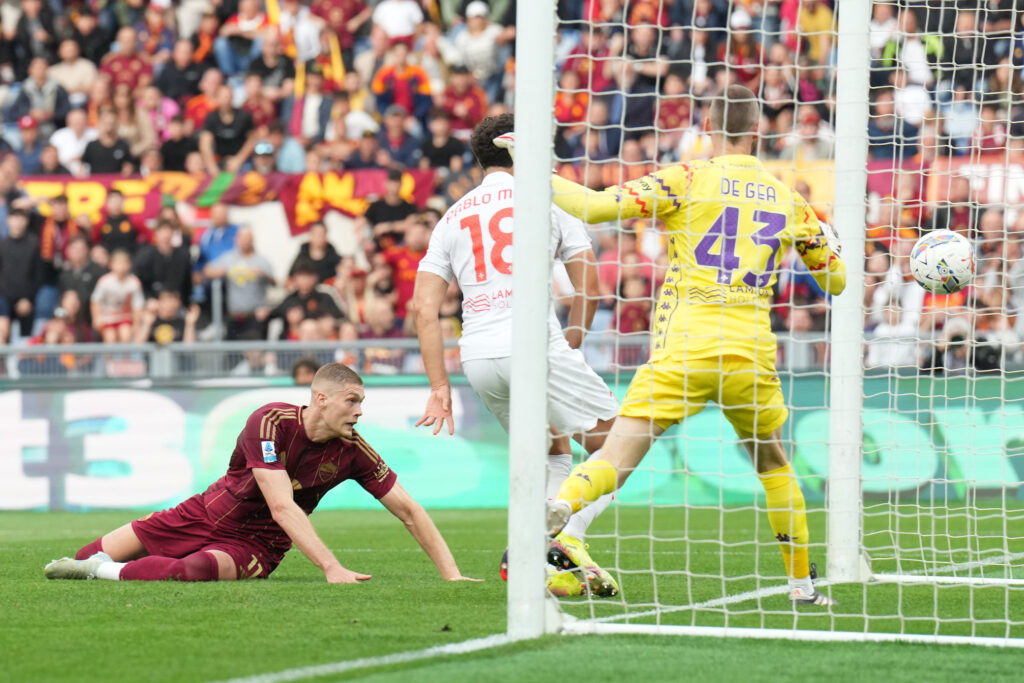 Roma Fiorentina 1 0, Dovbyk fa volare i giallorossi Roma Fiorentina 1 0, Dovbyk fa volare i giallorossi