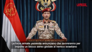 Israele, gli Houthi minacciano nuovi attacchi all’aeroporto Ben Gurion