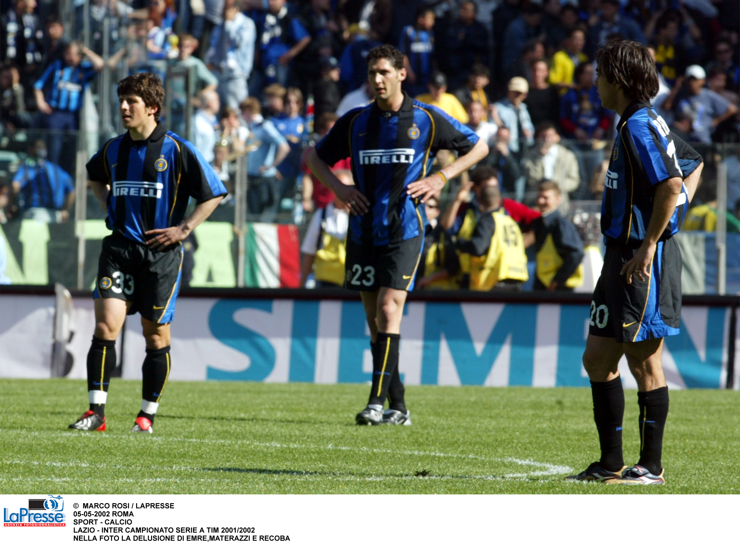 5 maggio Inter 2002, lo scudetto lo vince la Juventus – le foto 5 maggio Inter 2002, lo scudetto lo vince la Juventus – le foto