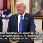 Usa, Trump: “Meme vestito da Papa? Era uno scherzo”