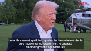 Usa, Trump sui dazi per i film: “Ci rubano le capacità cinematografiche”