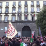 Caso turisti israeliani a Napoli, oltre mille persone alla manifestazione pro-Palestina a piazza Municipio