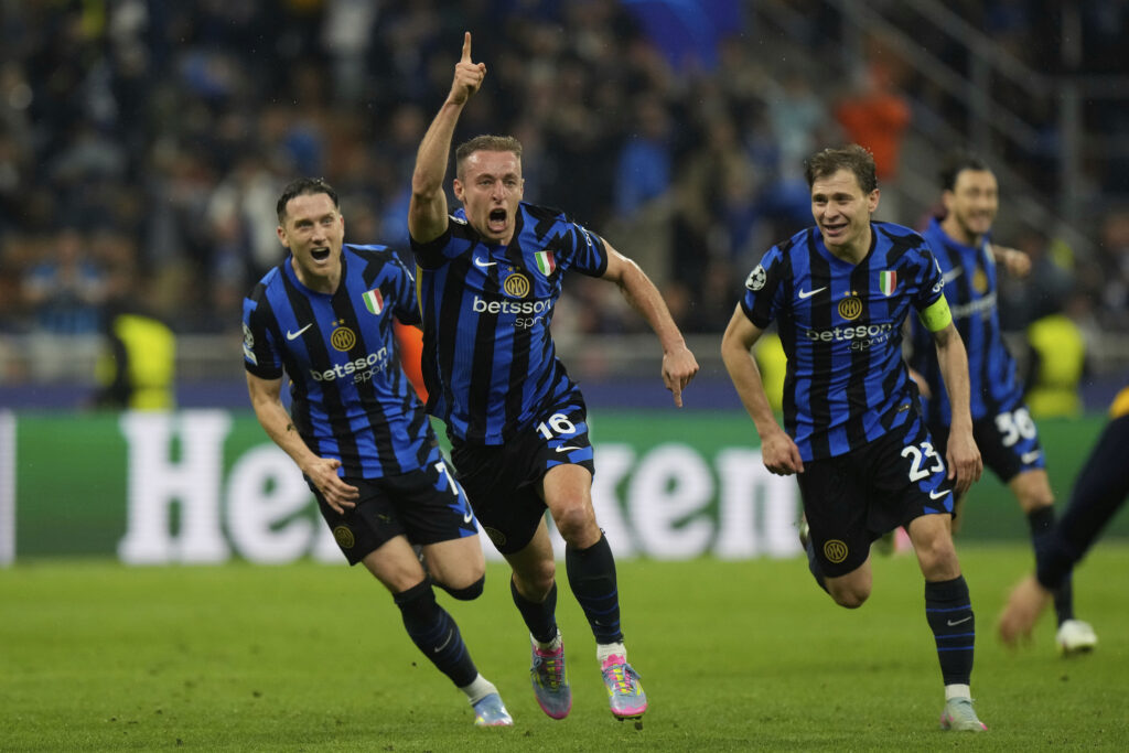 Inter Barcellona 4 3, impresa a San Siro: nerazzurri in finale di Champions Inter Barcellona 4 3, impresa a San Siro: nerazzurri in finale di Champions