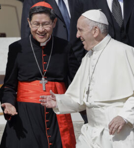 Papa Francesco e il cardinale Tagle