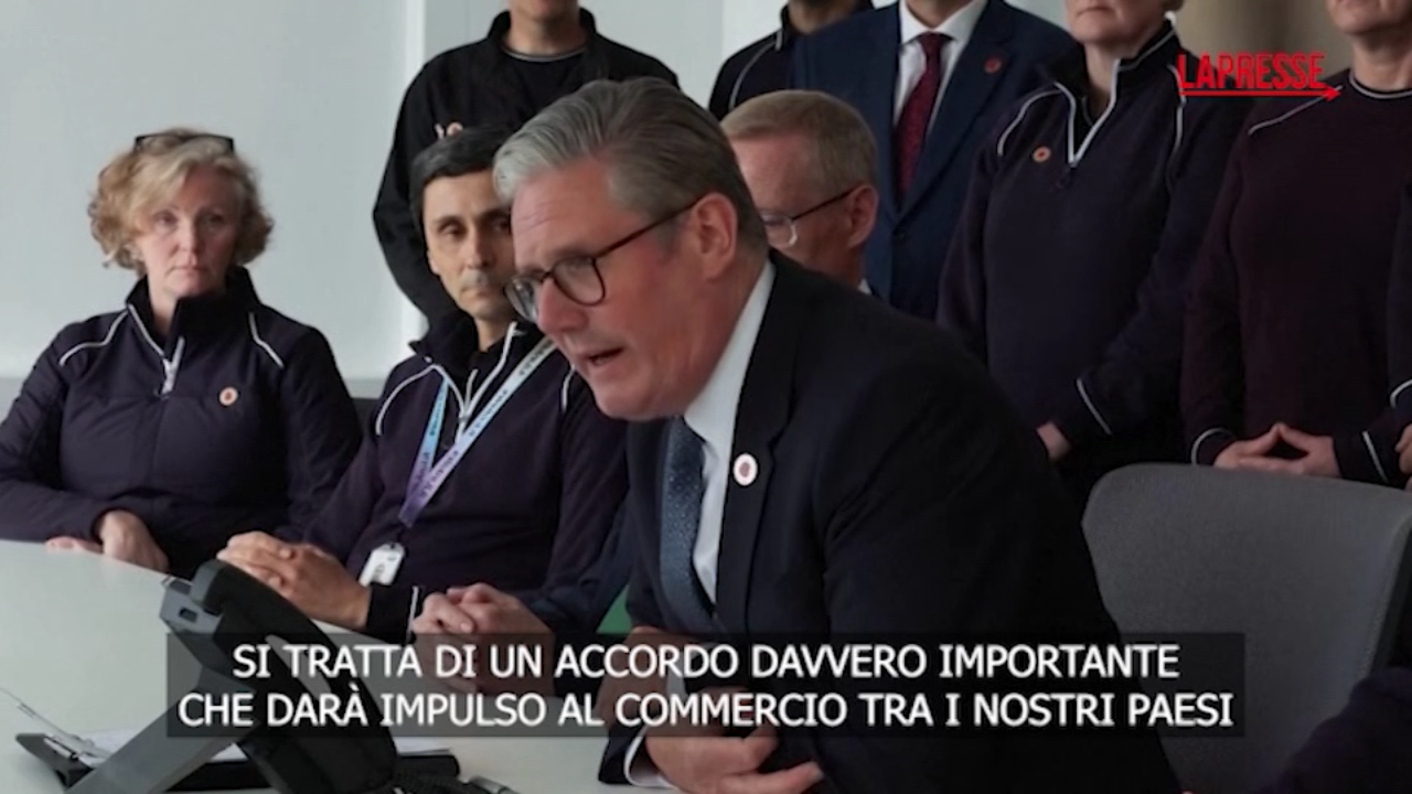 Dazi, Starmer dopo l’accordo con gli Usa: “Giornata storica” Dazi, Starmer dopo l’accordo con gli Usa: “Giornata storica”