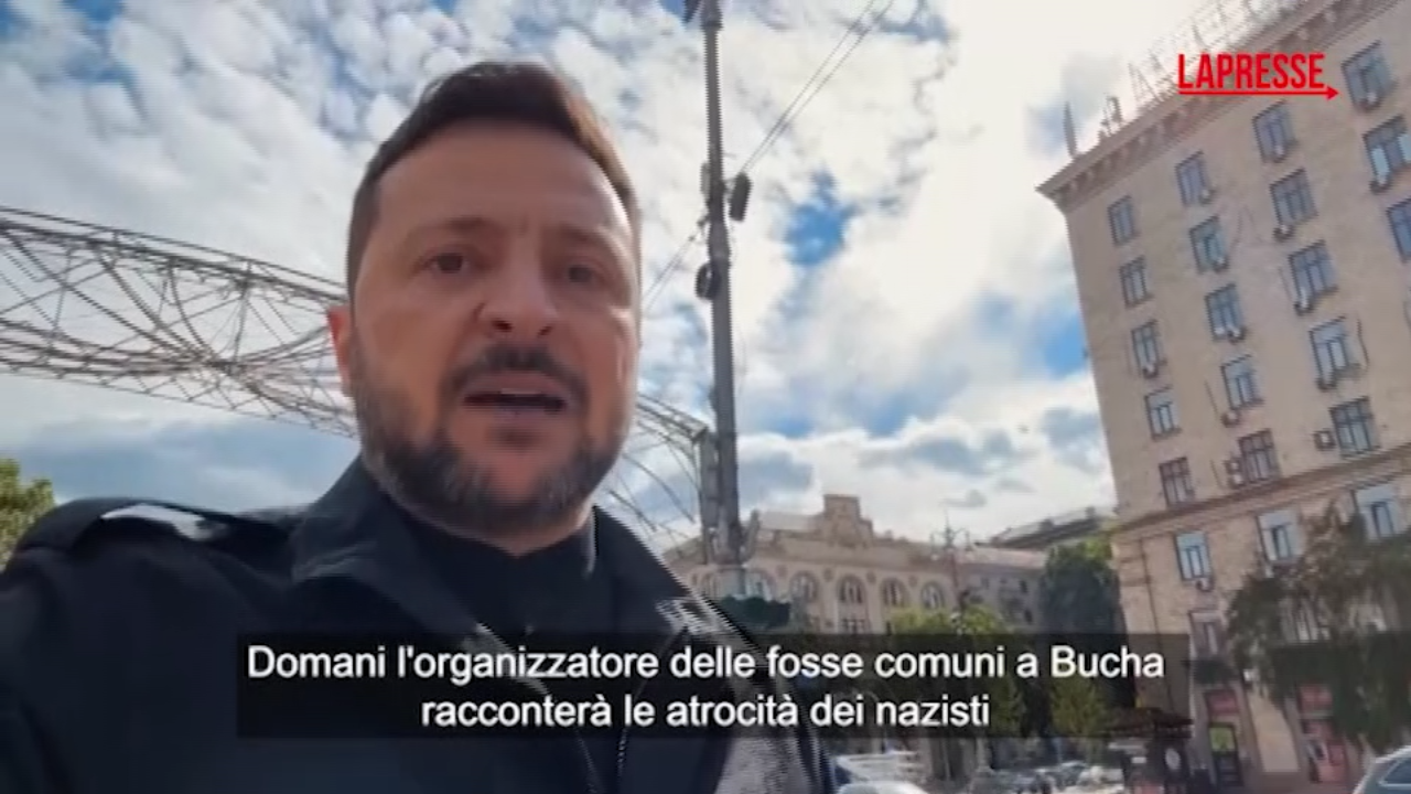 Russia, Zelensky: “A Mosca parata di bile e menzogne” Russia, Zelensky: “A Mosca parata di bile e menzogne”