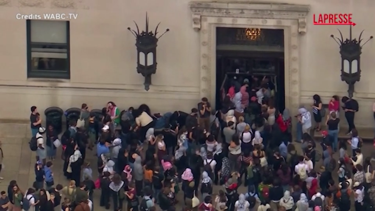 Usa, la protesta degli studenti pro Palestina alla Columbia University Usa, la protesta degli studenti pro Palestina alla Columbia University