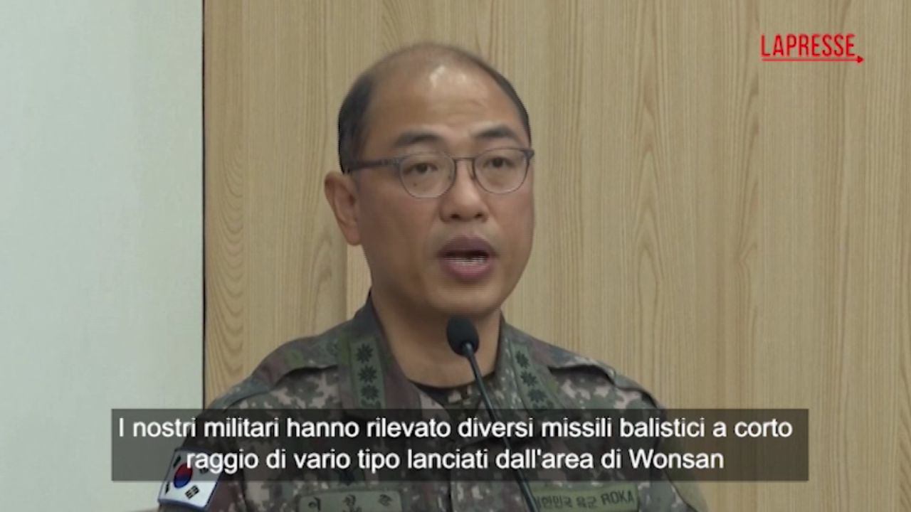 Nord Corea, Seul: “Pyongyang ha lanciato missili a corto raggio” Nord Corea, Seul: “Pyongyang ha lanciato missili a corto raggio”