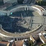 L’elezione del Papa e l’annuncio visti dall’alto: le immagini della polizia
