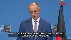 Nato, Merz: “Lieto Usa abbiano cambiato posizione, indispensabili per sicurezza”