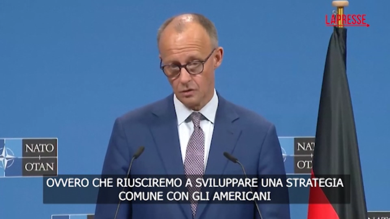 Nato, Merz: “Lieto Usa abbiano cambiato posizione, indispensabili per sicurezza” Nato, Merz: “Lieto Usa abbiano cambiato posizione, indispensabili per sicurezza”