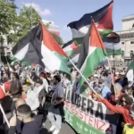Milano, corteo pro-Palestina: “Giù le mani dai bambini”