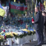 Ucraina, quattro leader europei a Kiev: candele al monumento ai caduti