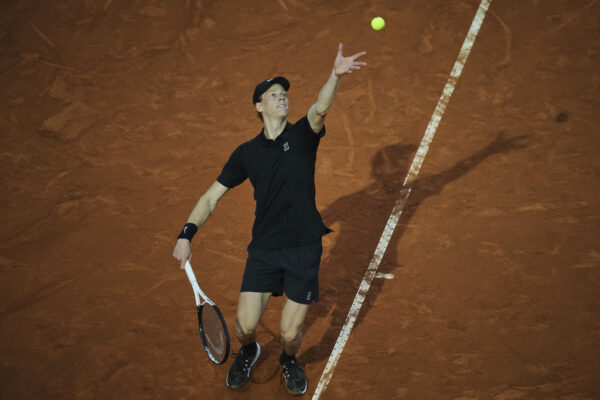Jannik Sinner contro Mariano Navone nel primo turno degli Internazionali d'Italia a Roma