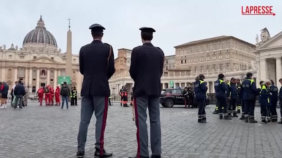 Papa Leone XIV, massima sicurezza in Vaticano per il primo ‘Regina Coeli’ Papa Leone XIV, massima sicurezza in Vaticano per il primo ‘Regina Coeli’