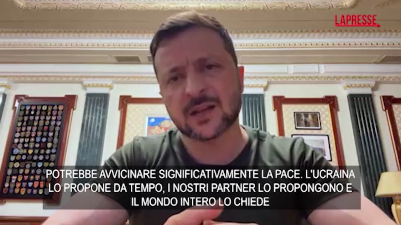 Ucraina, Zelensky: “Putin accetti tregua, lo aspetto giovedì in Turchia” Ucraina, Zelensky: “Putin accetti tregua, lo aspetto giovedì in Turchia”