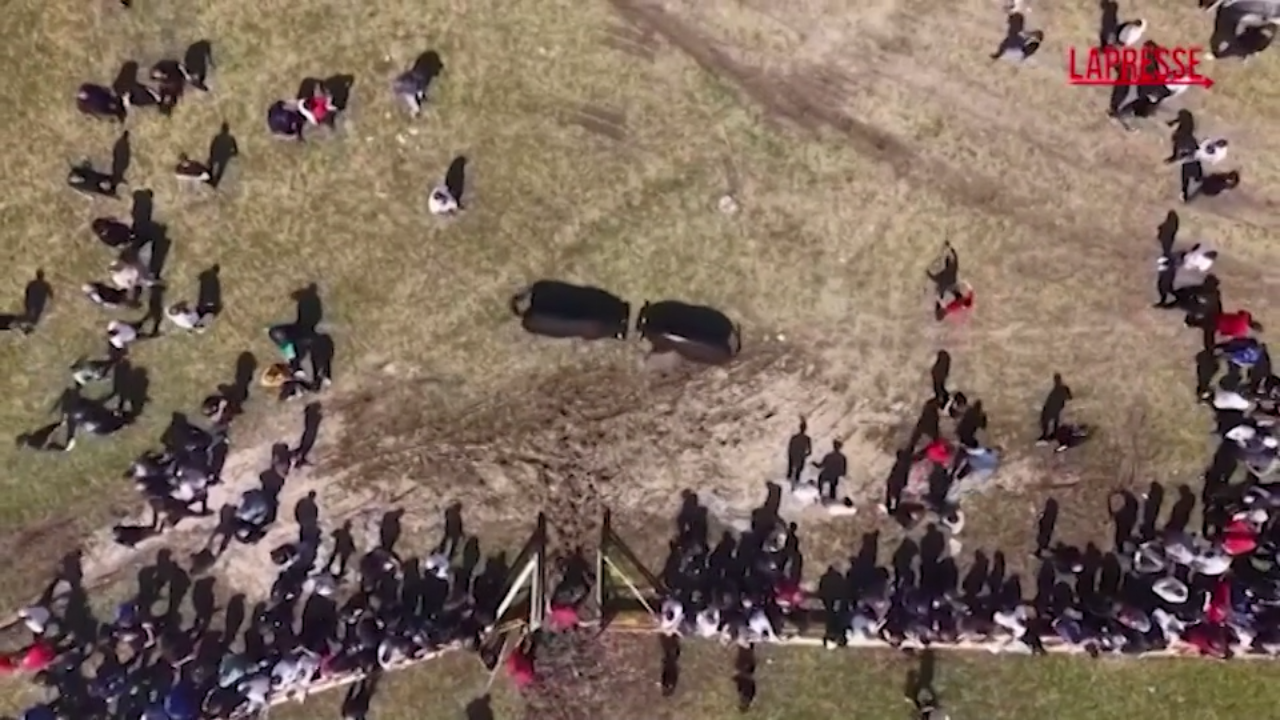 Bosnia, il toro scappa dall’arena: panico tra gli spettatori Bosnia, il toro scappa dall’arena: panico tra gli spettatori