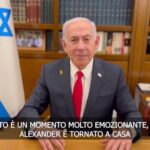 Israele, Netanyahu sul rilascio dell’ostaggio Edan Alexander: “Momento molto emozionante”