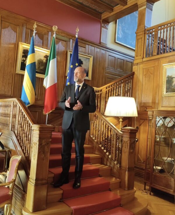 Italia-Svezia, Ambasciatore Pala: “Sintonia tra i nostri governi”