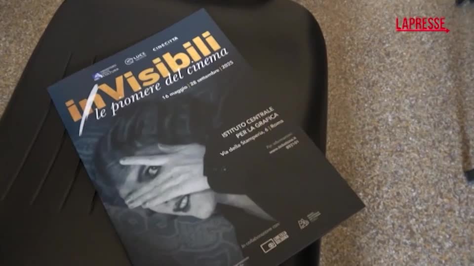 Roma, presentata la mostra “InVisibili. Le pioniere del cinema” Roma, presentata la mostra “InVisibili. Le pioniere del cinema”