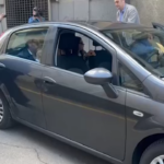 Chiara Petrolini arrivata in tribunale a Parma