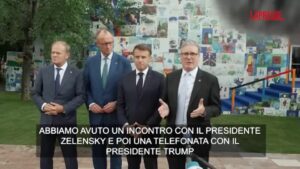 Ucraina, Macron e Starmer: “La posizione di Mosca è inaccettabile, ne abbiamo parlato con Trump”
