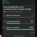 Sondaggio choc in chat scuola: “Cecchettin o Tramontano, chi meritava più di essere uccisa?”