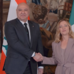 Libano, Meloni riceve il presidente Aoun: “Può voltare pagina, l’Italia è al vostro fianco”