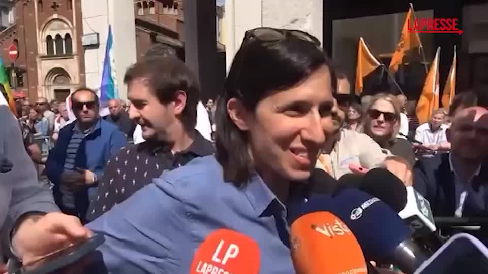 Milano, Schlein: “Oggi in piazza per dire no a odio e intolleranza” Milano, Schlein: “Oggi in piazza per dire no a odio e intolleranza”