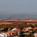 Gaza, fumo per le esplosioni nel nord della Striscia