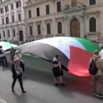 Palestina, corteo a Roma per ricordare la Nakba