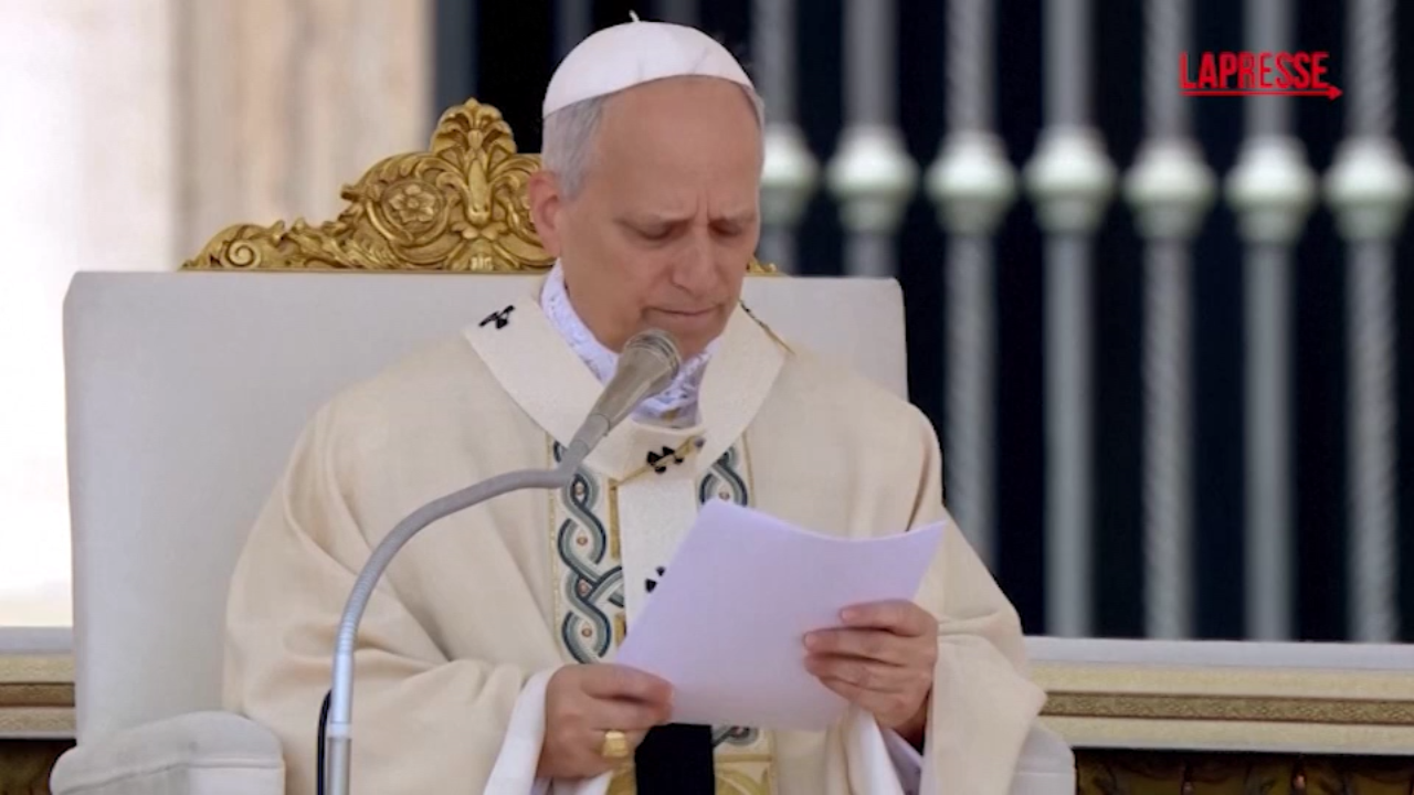 Papa Leone XIV, l’omelia del Pontefice: “Chiesa apra le braccia al mondo” Papa Leone XIV, l’omelia del Pontefice: “Chiesa apra le braccia al mondo”