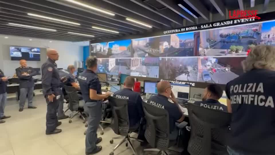 Papa Leone XIV, i controlli sulla sicurezza dal centro operativo della polizia