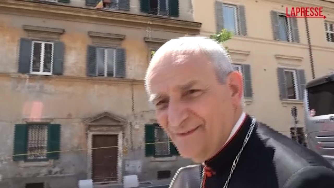 papa leone xiv zuppi discorso bellissimo nel segno dell unità e dell amore
