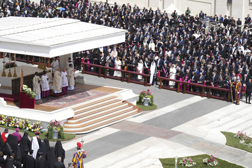papa leone xiv l omelia della messa d inizio pontificato il testo integrale