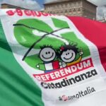 Papa Leone XIV, in piazza San Pietro la bandiera del referendum sulla cittadinanza