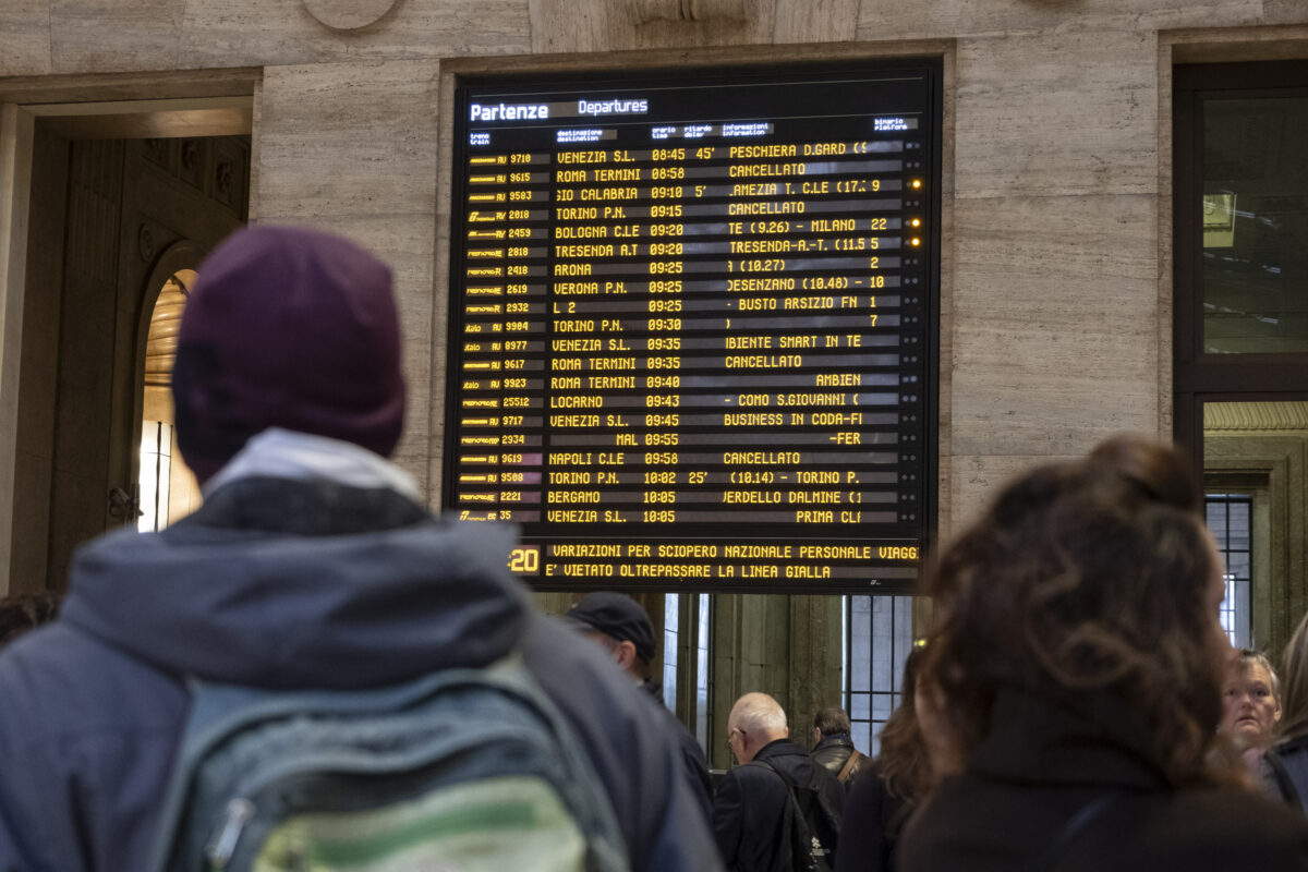 Sciopero treni, il 23 maggio mobilitazione del personale FS