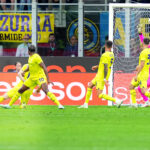 Yann Bisseck autore del gol dell'1-0 in Inter-Lazio