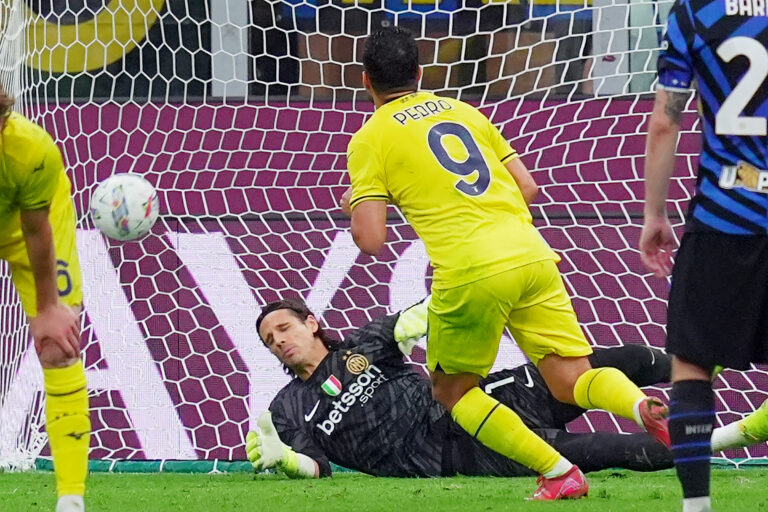 Pedro segna l'1-1 in Inter-Lazio (Photo by Spada/LaPresse)