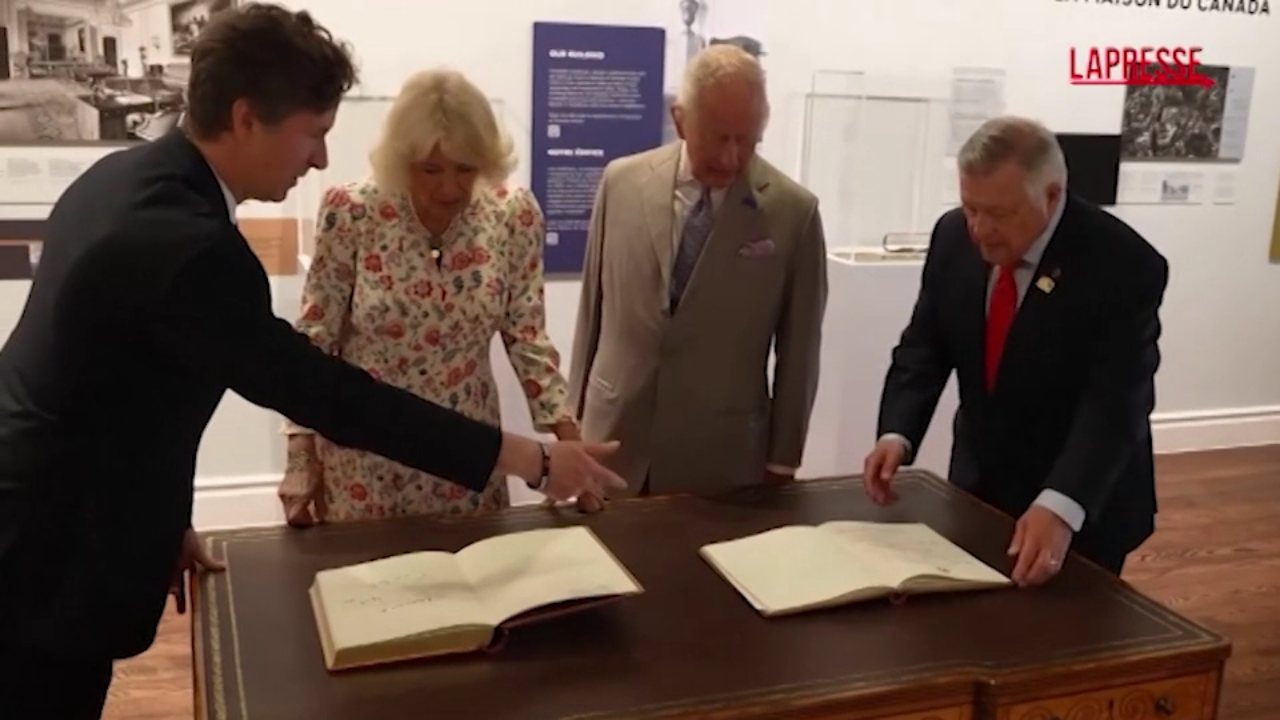 Londra, Re Carlo e la Regina Camilla alla Canada House nel centenario della sua inaugurazione Londra, Re Carlo e la Regina Camilla alla Canada House nel centenario della sua inaugurazione