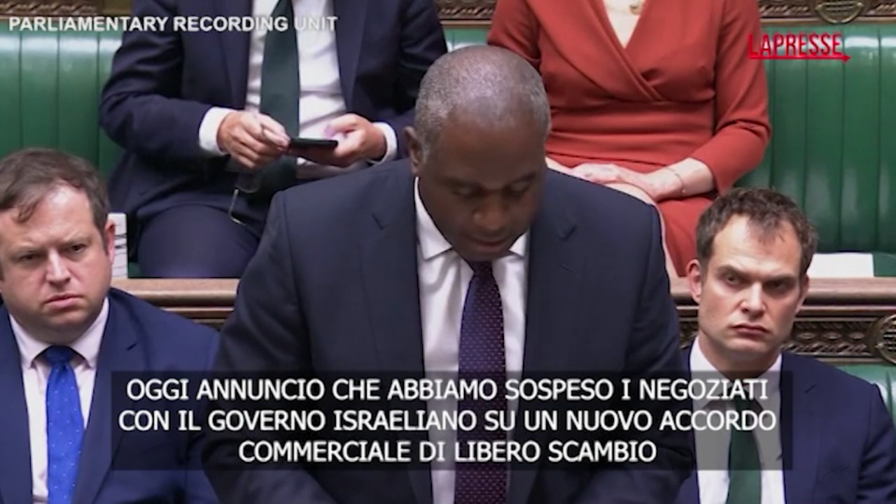 Medioriente, ministro Esteri Gb: “Stop accordi commerciali con Israele” Medioriente, ministro Esteri Gb: “Stop accordi commerciali con Israele”