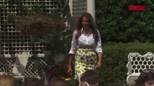 Usa, Melania Trump ospita alla Casa Bianca evento “Portiamo i nostri figli al lavoro”