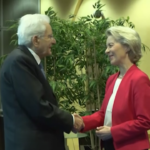 Ue, Mattarella a Bruxelles incontra von der Leyen: “Esposti a perturbazioni dell’ordine internazionale”