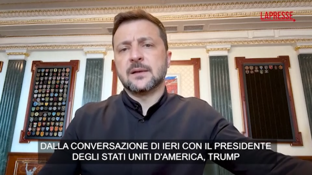 ucraina zelensky discuto con partner europei dettagli telefonata con trump